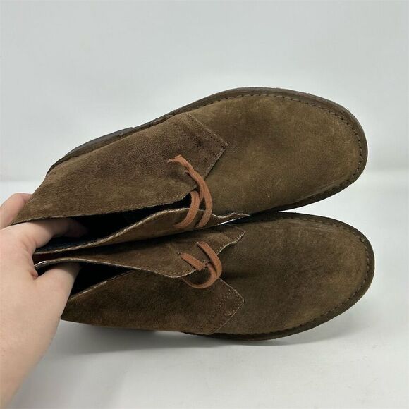 MG Italian Made Lace Up Chukka Boots Size 39 Brown Suede Lace Up Casual main image 4